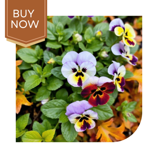 Buy Pansy Seeds (OP)- Mix